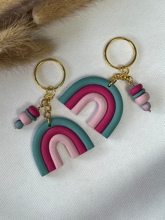 Rainbow keyrings